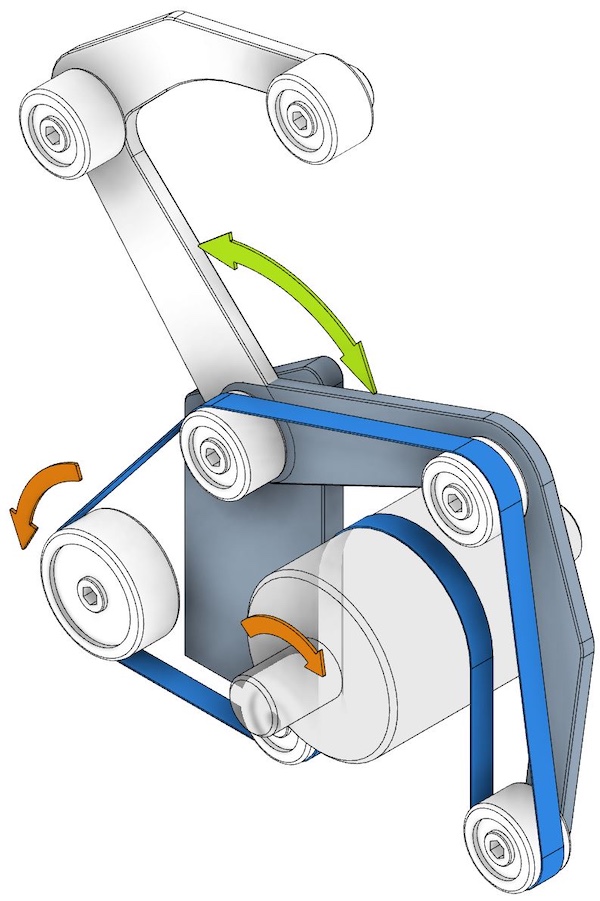ein horizontale Auswuchtungsmaschine
