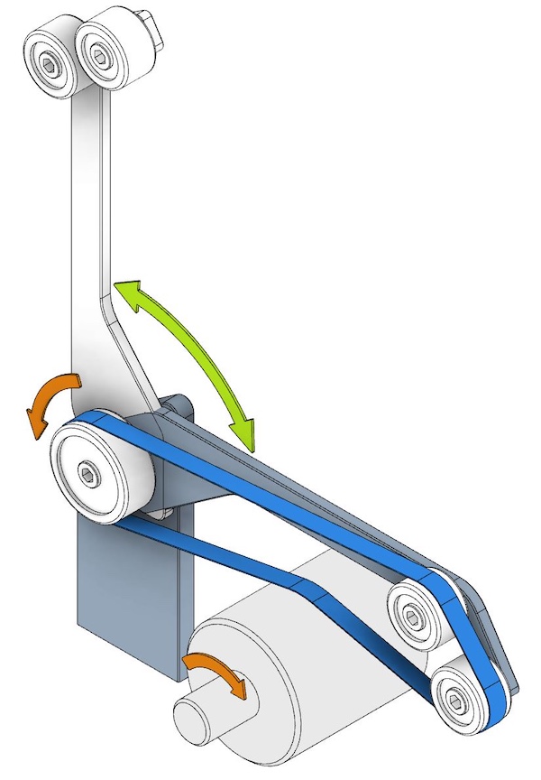 ein horizontale Auswuchtungsmaschine