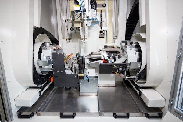 ein horizontale Auswuchtungsmaschine