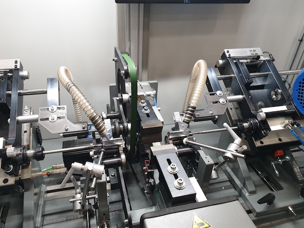 ein horizontale Auswuchtungsmaschine