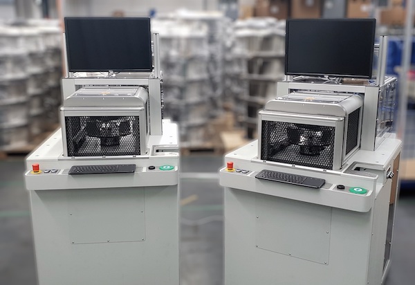 einige vertikale Auswuchtungsmaschinen